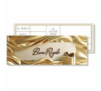 50 Buoni Regalo, Biglietti Omaggio Eleganti, Gift Card Cartoncino da Compilare, Voucher Personalizzabili Offerte o Sconti Clienti, Coupon Negozi Estetista Parrucchiera Gioielleria Studi