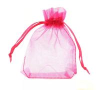 50 Buste Bustine Organza per Gioielli, Cadeaux. 9 X 7 CM