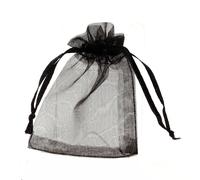 50 Buste Bustine Organza per Gioielli, Cadeaux. 9 X 7 CM