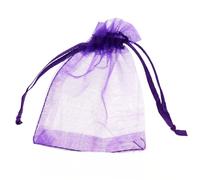 50 Buste Bustine Organza per Gioielli, Cadeaux. 9 X 7 CM
