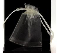 50 Buste Bustine Organza per Gioielli, Cadeaux. 9 X 7 CM