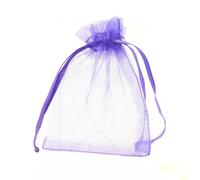 50 Buste Bustine Organza per Gioielli, Cadeaux. 9 X 7 CM