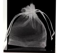 50 Buste Bustine Organza per Gioielli, Cadeaux. 9 X 7 CM