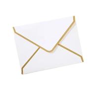 50 buste dorate for matrimoni, cartoline fai da te, inviti in carta 150 g, for la conservazione e l'imballaggio, articoli di cancelleria Per matrimoni o altri eventi(50pcs 18.5x13.5cm B)
