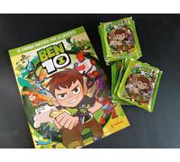50 bustine sigillate + album vuoto figurine Panini Ben Ten Ben 10