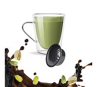 50 Caffè Aromatizzato Solubile PISTACCHIO Kickkick in Capsule Compatibili Lavazza A Modo Mio MADE IN ITALY