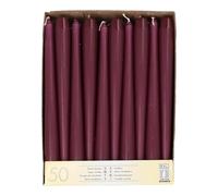 PAPSTAR, 50 candele Ø 2,2 cm · 25 cm viola