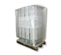 50 cappe termoretraibili copertura telo di copertura pallet scatola griglia...