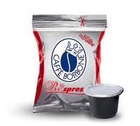 50 capsule Borbone respresso miscela rossa compatibili Nespresso