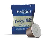 100 Cialde Capsule Caffè Borbone Respresso Compostabili 100% Arabica Nespresso