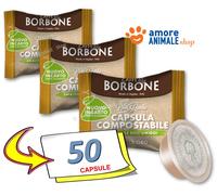 Caffè Borbone capsule Don Carlo Lavazza A modo mio ORO - 50 pz