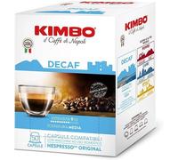 50 CAPSULE CAFFÈ KIMBO MISCELA DEK PER MACCHINE NESPRESSO