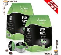50 CAPSULE CAFFE POP Caffè 2 CREMOSO BLISTER COMPATIBILI UNOSYSTEM UNO SYSTEM