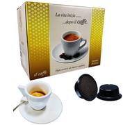50 Capsule Caffè Queen Coffee Compatibili A Modo mio Miscela Espresso Bar