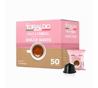 50 Capsule Caffè TORALDO Nescafè Dolce Gusto Miscela Dolce e Cremoso Cremosa