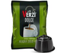50 Capsule Caffè Verzì Compatibili Nescafè Dolce Gusto Miscela DOLCE Verzi