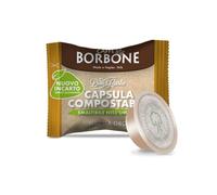 50 Capsule Caffè Borbone Don Carlo Miscela Nera - Cialde Compatibili Lavazza A Modo Mio