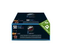 50 Capsule Cialde Caffè Vergnano DECAF COMPOSTABILE Compatibili NESPRESSO Dek