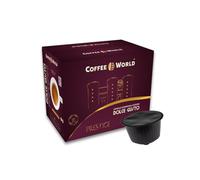 50 capsule Coffee World miscela Prestige compatibili con macchine da caffè Nescafè®* Dolce Gusto®* - (5 confezioni da 10 capsule autoprotette)