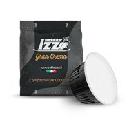 50 Capsule compatibili con Nescafe Dolce Gusto IZZO CAFFE miscela GRAN CREMA - 1 Cartone 50 capsule confezionate Flow Pack singolo - Totale 50 capsule