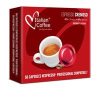 50 Capsule di caffè Cremoso compatibili sistema Nespresso Professional