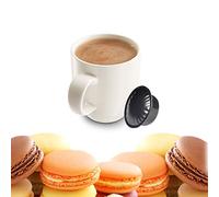 50 Capsule Macaron alla Mandorla Compatibili con Lavazza A Modo Mio - Bevanda Solubile in Cialde