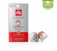 50 Capsule Nespresso illy Compatibili Tostato Classico Rosso - illy Nespresso