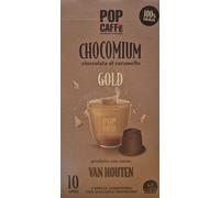 50 Capsule Nespresso Pop Caffè Chocomium GOLD Cioccolato Cioccolata al Caramello