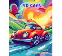 50 Cars: Coloring book