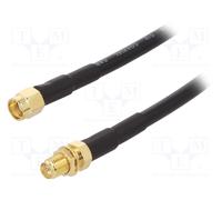 50Ω Cavo RP-SMA maschio,RP-SMA femmina nero