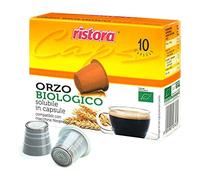 50 Cialde Capsule Compatibili Nespresso Ristora Orzo Biologico Originali