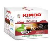 100 Cialde Caffè KIMBO - Miscele Pompei in carta filtro ese 44mm