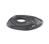 50 cinghie di ricambio in gomma per dispositivi uditivi vintage misti da 0,7 mm e 1,0 mm, trasmissione stabile per ridurre il rumore
