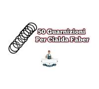 50 (CINQUANTA) GUARNIZIONI PER CIALDA FABER.