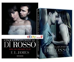 50 CINQUANTA SFUMATURE DI ROSSO (DVD + LIBRO) Jamie Dornan
