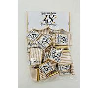 50 Cioccolatini personalizzati per Eventi-Matrimonio,18° Compleanno,Battesimo,Laurea etc..