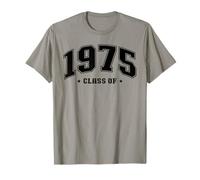 50 Classe di riunione di Classe del 1975 Festa dei Compagni di Classe del College Maglietta