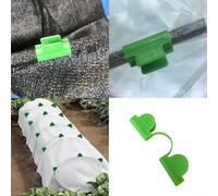 50 clip ad arco per serre, in plastica resistente (50 pezzi da 5 mm)