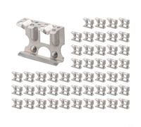 50 clip di scarico dell'acqua in alluminio per pannello solare per dirigere l'acqua automaticamente e migliorare l'uscita del pannello solare (35 mm)