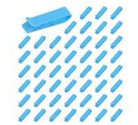 50 clip per sacchetti della spazzatura in plastica antiscivolo, per bidoni della spazzatura da cucina e bagno, chiusure per sacchetti della spazzatura in PP