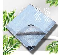 50 cm distanza tra i fori riflettente foglio di alluminio ombra rete di raffreddamento rete di protezione solare per serra e cortile traspirante tenda isolamento termico 5x6m/16x20ft