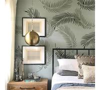 50 cm Foglia Tropicale Estate Jungle Stencil Per Pareti Sul Parete Riutilizzabili Decorazione Pittura Per Dipingere Grandi Mobili Decorazione Artigianato Modelli Gesso Decorativo Elettrico Grande