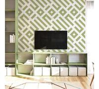 50 cm Geometrico Artdeco Stencil Per Pareti Modelli Per Dipingere Artigianato Riutilizzabile Modello Grande Sulla Parete Mobili Decorazione Dimensioni Decorare Grandi Modelli Di Mattoni Frigorifero