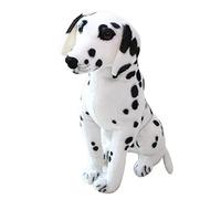 50 cm, morbido cane di lupo realistico, marrone nero, cane di lupo Rottweiler, animale dalmata, peluche giocattolo di peluche, per bambini, ragazzi e ragazze