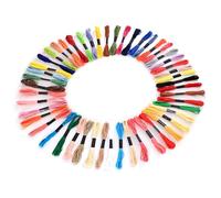 50 Colori Intersezioni Filo Da Ricamo Filo Da Ricamo Cotone Per Artigianato