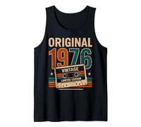 50 Compleanno Anni Donna 50 Regalo Divertente Vintage 1976 Canotta