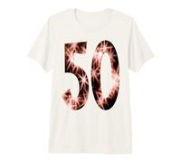 50° Compleanno Cinquant'anni Numero 50 Maglietta Premium