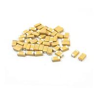 50 condensatori in chip al tantalio SMT a montaggio superficiale 6032 tipo C 15uF 35V 6x3,2x2,6 mm SMT SMD-Oberfl?chenmontage-Tantal-Chip-Kondensatoren Componente