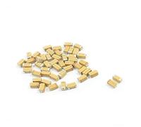 50 condensatori in chip tantalio SMD a montaggio superficiale 3216 A tipo 0,1 uF 35 V 3,5 x 2 x 2 mm SMT SMD condensatori in tantalio-chip SMD 3216 A for i componenti di montaggio superiori Componente