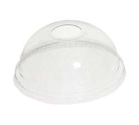 [50] Coperchi Bombati per Bicchiere Pet Trasparente 350/400/500 ml | Frappè